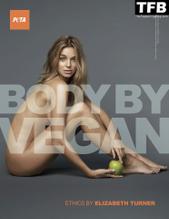 Elizabeth TurnerSexy in Elizabeth Turner Poses Naked for PETA