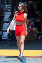 Emily RatajkowskiSexy in Emily Ratajkowski Sexy at her local supermarket before running errands with a friend in Los Angeles