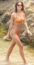 Emily Ratajkowski Sexy Slim Body  in Greece 