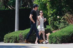 Emma RobertsSexy in Emma Roberts Sexy with Hedlund' during a lunch date in Los Angeles