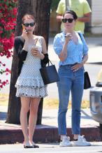 Emma RobertsSexy in Emma Roberts Sexy with Hedlund' during a lunch date in Los Angeles