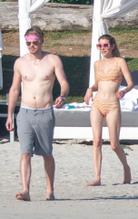 Emma RobertsSexy in Emma Roberts and Glee star Chord Overstreet were enjoying some downtime with friends in Punta Mita, Mexico