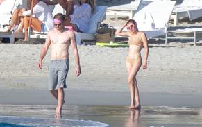 Emma RobertsSexy in Emma Roberts and Glee star Chord Overstreet were enjoying some downtime with friends in Punta Mita, Mexico