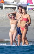 Emma RobertsSexy in Emma Roberts and Glee star Chord Overstreet were enjoying some downtime with friends in Punta Mita, Mexico