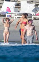 Emma RobertsSexy in Emma Roberts and Glee star Chord Overstreet were enjoying some downtime with friends in Punta Mita, Mexico