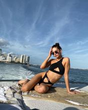 Amanda SteeleSexy in Amanda Steele and Erika Costell in Miami Beach with blogger Amanda Steele and friends