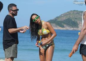 AnittaSexy in Anitta Stuns In Sexy Bikini Shoot At Grumari Beach