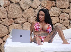  alt="Katie Price Sexy in Katie Price Sexy Shows Off Her Fabulous Bikini Body By A Pool In Ibiza"