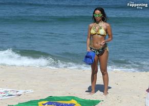 AnittaSexy in Anitta Stuns In Sexy Bikini Shoot At Grumari Beach