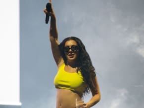 Charli XCX Sexy Shows Off Her Sultry Assets During Her Performance At Sziget Festival In Budapest