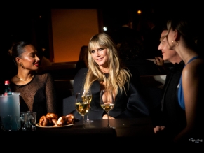 Heidi Klum Sexy Shows Off Her Hot Boobs At The Blinded By Delight Premiere In Berlin