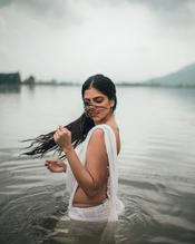 Malavika MohananSexy in Malavika Mohanan Wet & Wild