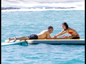 Margaret Qualley Sexy Seen With Jack Antonoff Showing Off Her Spicy Bikini Body At The Ocean In Hawaii