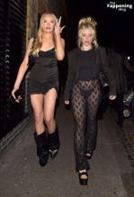 Lottie Moss Sizzles In Sexy See Through Outfit At Chiltern Firehouse