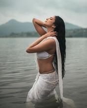 Malavika MohananSexy in Malavika Mohanan Wet & Wild