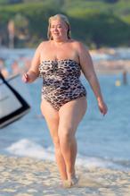 Gemma Collins enjoying the sun in Saint Tropez during surprise engagement with Darby and Michael Corrado Jackson