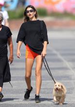 Georgia Fowler Sexy in Georgia Fowler Sexy Steps Out With Her Dog in Bondi Sydney