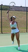 Grace J TealSexy in Grace J Teal Sexy  in a raunchy sexy display playing tennis in Cheshire