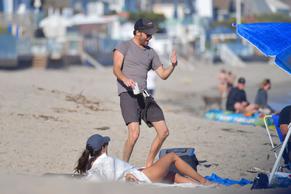 Ines de RamonSexy in Ines de Ramon and Paul Wesley spend a day on a sunny Malibu beach