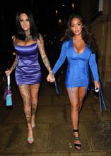 Jemma LucySexy in Jemma Lucy seen enjoying a girls night out at Rosso Restaurant in Manchester