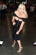 Jenny McCarthySexy in Jenny McCarthy Sexy Poses at the 35th Annual Nightclub And Bar Convention in Las Vegas