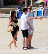 Jessica WrightSexy in Jessica Wright Sexy Seen With William Lee Kemp Out On their Holiday in Palma De Mallorca