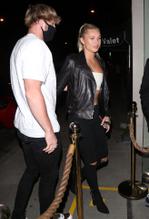 Josie CansecoSexy in Josie Canseco And Jake Paul walking to their dinner destination Catch in West Hollywood