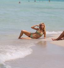 Joy CorriganSexy in Joy Corrigan Sexy & Topless in New Bikini Photoshoot in Miami