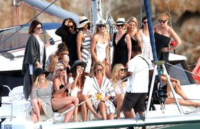 Julianne HoughSexy in Julianne Hough and  Nina Dobrev Sexy  On A Yacht Going From the Caribbean To Cabo 