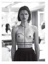 Julia Van OsSexy in Julia Van Os Van Topless by Mert Alas and Marcus Piggott From Document Journal 