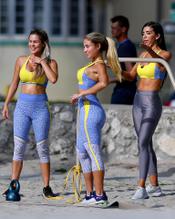 JULIEPAULINERODRIGUEZSEXYWITHANAIRAMANDCINTHYABERMUDEZDURINGWORKOUTINMIAMIBEACHFLORIDA06042019 - NUDE STORY