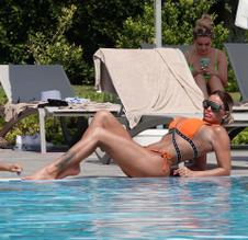 Katie Price enjoys her first holiday in Turkey