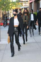 Kendall JennerSexy in Kendall Jenner Sexy Seen Braless Stopping by Tribeca In NYC