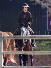 Kendall JennerSexy in Kendall Jenner Sexy Seen As She Gets in the Saddle for A Horseback Ride In Malibu