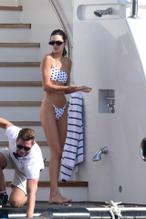 Kendall JennerSexy in Kendall Jenner takes a ride on a jetski and shows off her amazing bikini body in Monaco, France