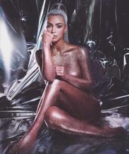 Kim Kardashian WestSexy in Kim Kardashian Nude  From Her Promo Photoshoot