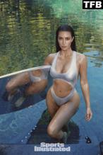 Kim Kardashian Sexy Poses Flaunting Her Hot Bikini Body In A Photoshoot For Sports Illustrated 