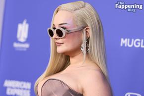 Kim PetrasSexy in Kim Petras Sexy Shows Off Her Hot Tits at the 2023 Billboard Women in Music Awards in Inglewood 