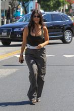 Kourtney KardashianSexy in Kourtney Kardashian steps out in West Hollywood for Matcha with model and Kardashian bestie, Fai Khadra