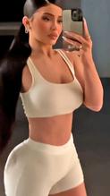 Kylie JennerSexy in Kylie Jenner posing in her tight panties and top in the social media selfie