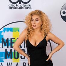 Lady Gaga Sexy Cleavage at the American Music Awards in Los Angeles 