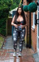 Lauren GoodgerSexy in Lauren Goodger seen leaving her house last night to head out for an exercise session in Essex