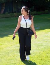 Lauren GoodgerSexy in Lauren Goodger is seen at her local park in Essex