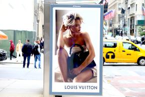 Lea SeydouxSexy in Lea Seydoux Sexy Seen On Louis Vuitton Ad in NYC