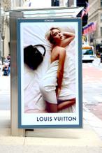 Lea SeydouxSexy in Lea Seydoux Sexy Seen On Louis Vuitton Ad in NYC