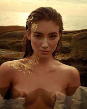 Lorena Rae Sexy Poses Nude for Vogue Magazine Photoshoot by Andreas Ortner