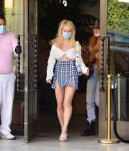 Lottie MossSexy in Lottie Moss Sexy Seen Grabbing Lunch in LA