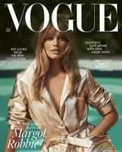 Margot Robbie Sexy Poses In Vogue Magazine UK Photoshoot