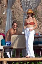 Margot Robbie Sexy in Margot Robbie and Tom Ackerly enjoy a beach day in Puerto Vallarta