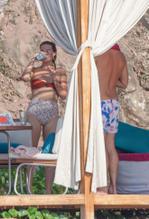 Margot Robbie Sexy in Margot Robbie and Tom Ackerly enjoy a beach day in Puerto Vallarta